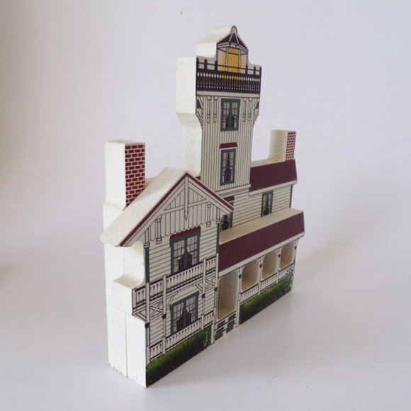 Shelia 1995 Wood Cut Out Houses Point Fermin Light L.A. California  3003 - Picture 3 of 8